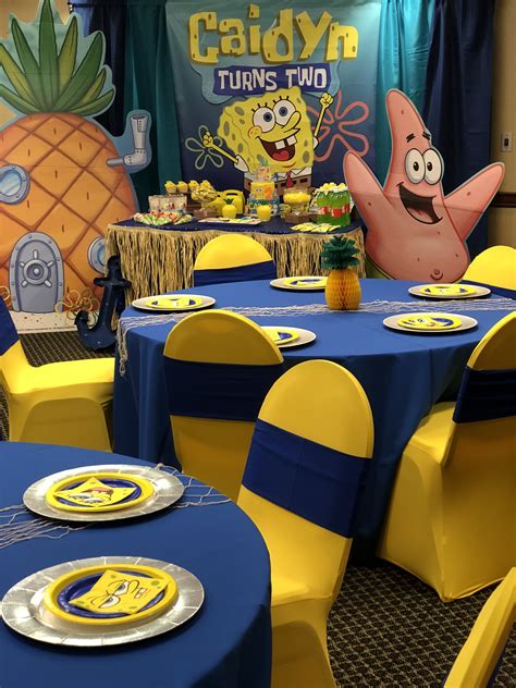 Spongebob 25th birthday party